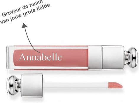 dior lipgloss met naam